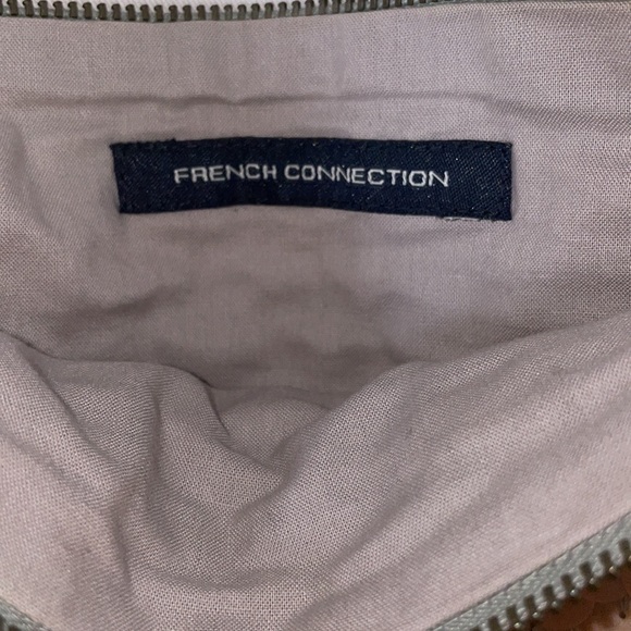 French Connection gold sequin purse with chain strap - Picture 5 of 6